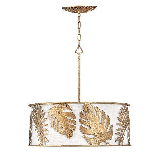 Botanica Drum Pendant by Fredrick Ramond