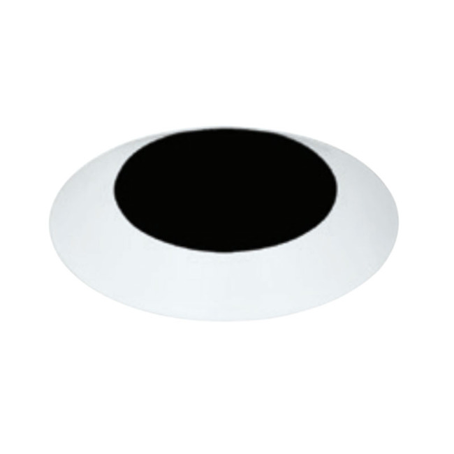 Element 4 Inch Round Flangeless Bevel Lensed Shower Trim by Visual Comfort Architectural