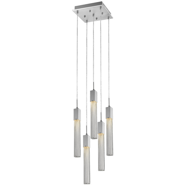 Boa 5LT Square Multi Light Pendant by Avenue Lighting