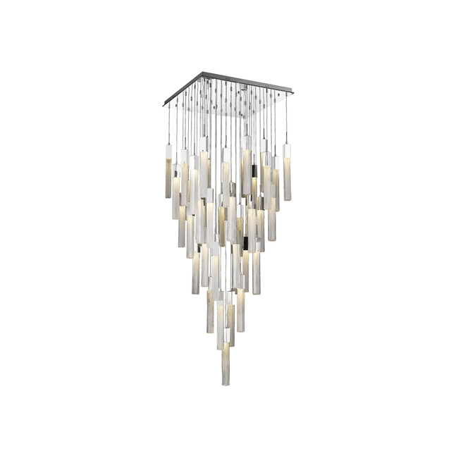 Boa Square Multi Light Pendant by Avenue Lighting
