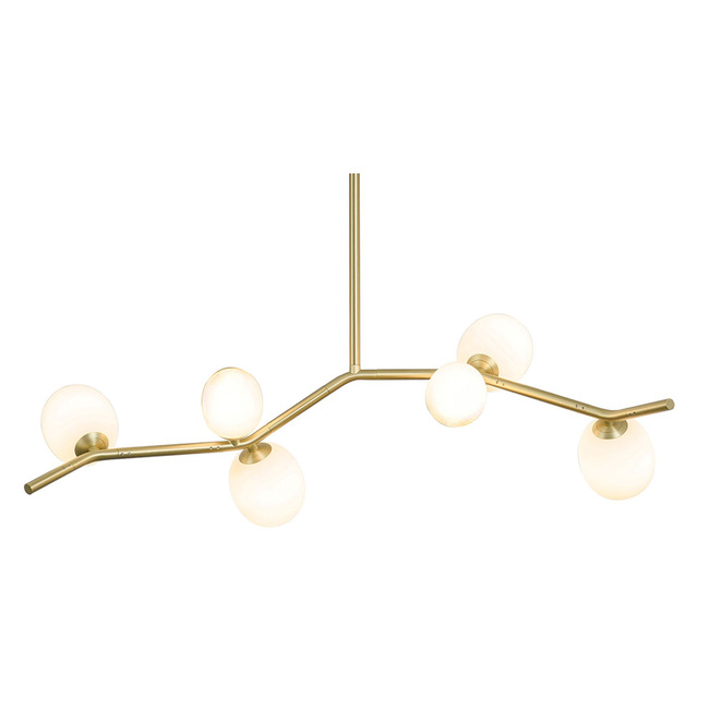 Hampton Linear Chandelier by Avenue Lighting