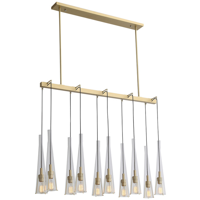 Abbey Park Linear Chandelier by Avenue Lighting