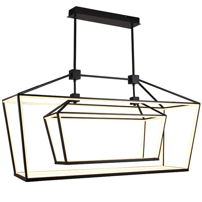 Park Ave Double Linear Chandelier by Avenue Lighting