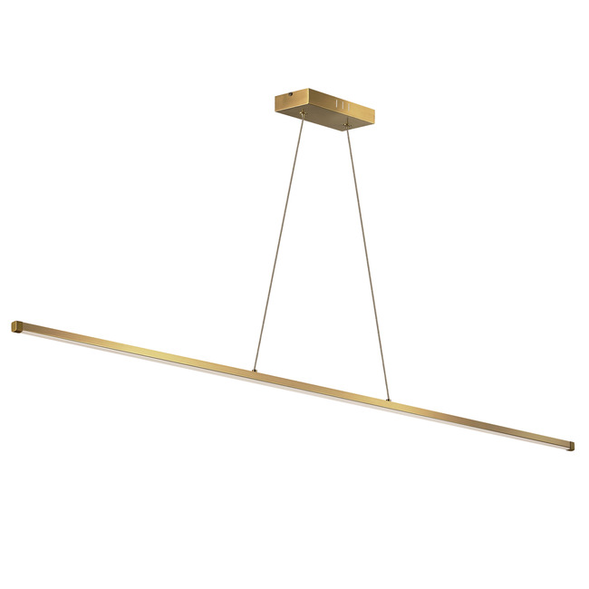 Array Linear Pendant with Angle Wires by Dainolite