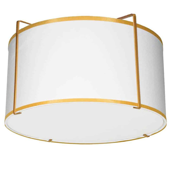 Trapezoid Drum Ceiling Light by Dainolite