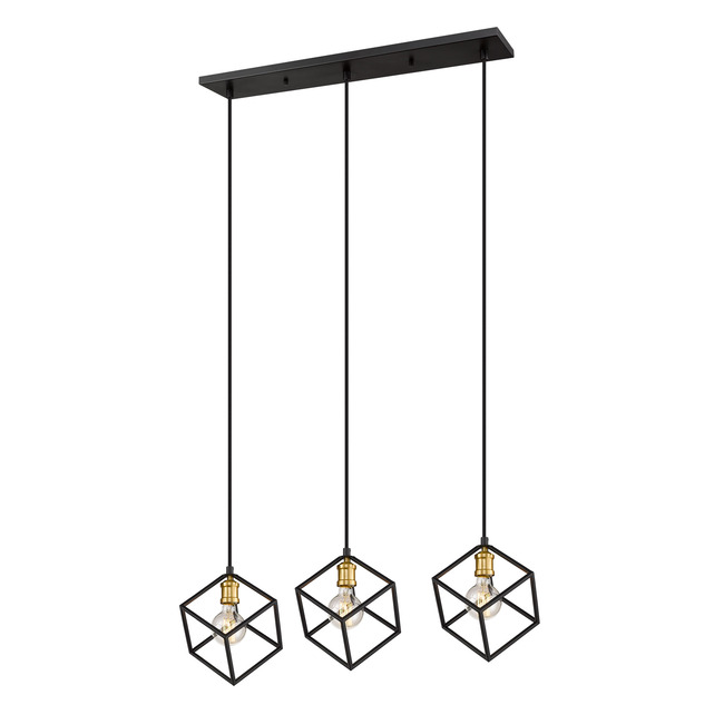 Vertical Linear Chandelier by Z-Lite