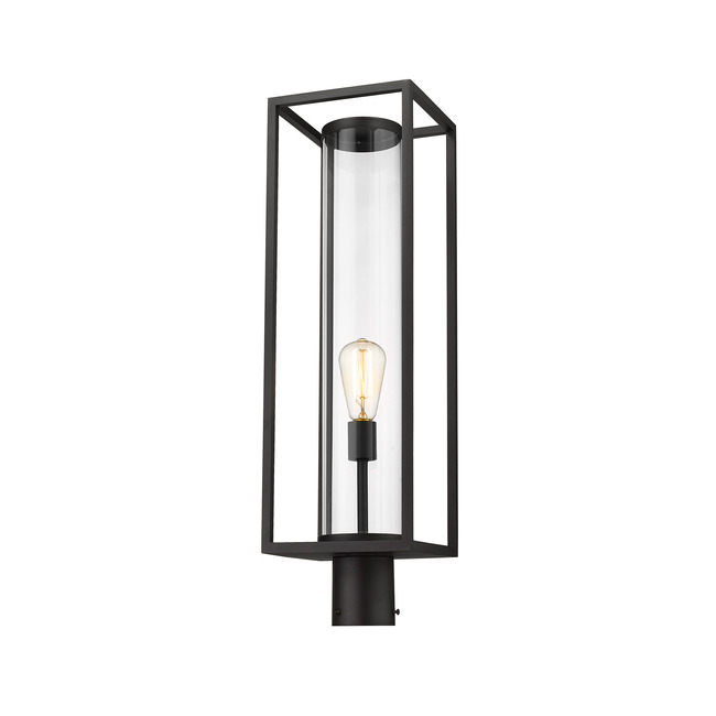 Dunbroch Post Light with Round Fitter by Z-Lite