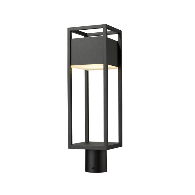 Barwick Outdoor Post Light with Round Fitter by Z-Lite