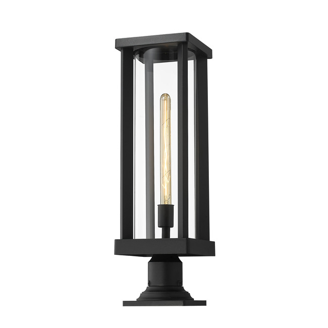 Glenwood Pier Mount with Round Post by Z-Lite