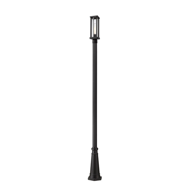 Glenwood Outdoor Post Light with Round Post/Hexagon Base by Z-Lite