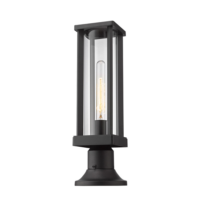 Glenwood Outdoor Pier Light with Simple Round Base by Z-Lite