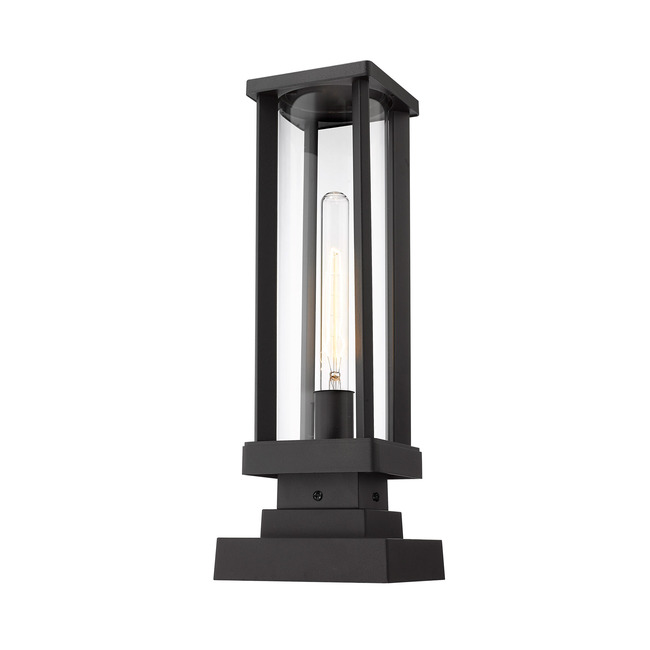 Glenwood Outdoor Pier Light with Square Stepped Base by Z-Lite