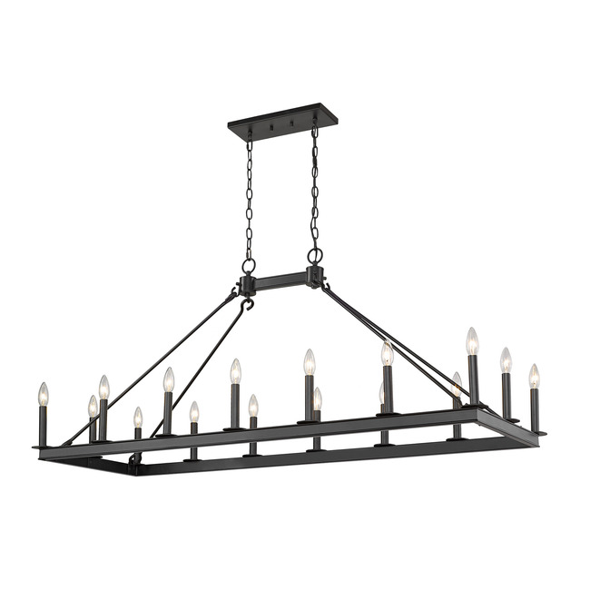 Barclay Linear Chandelier by Z-Lite