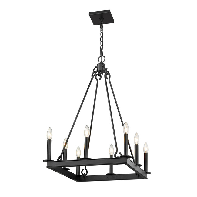 Barclay Square Chandelier by Z-Lite