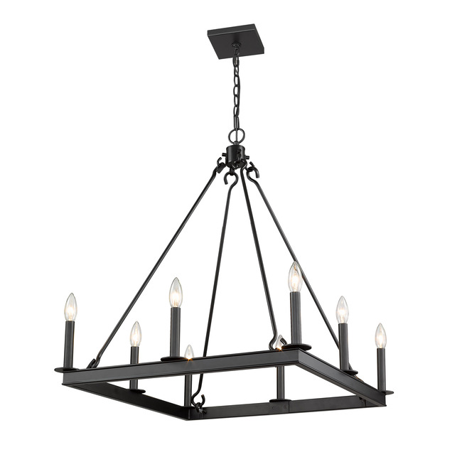 Barclay Square Chandelier by Z-Lite