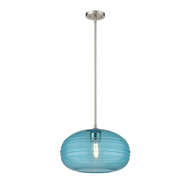 Harmony Pendant With Blue Glass by Z-Lite