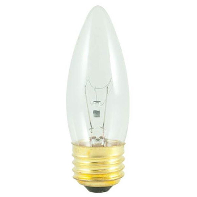 B10 E26 Med Base 40W 130V 50-PACK by Bulbrite