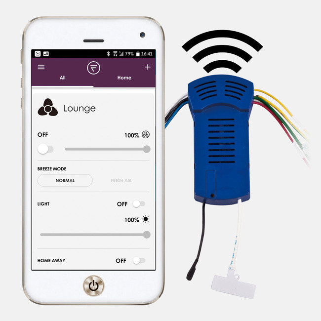 Fansync Wi-Fi Receiver for Kute 44 Inch Fan by Fanimation