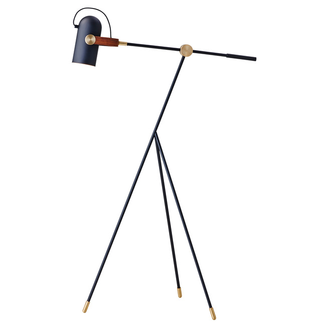 Carronade Adjustable Floor Lamp by Le Klint