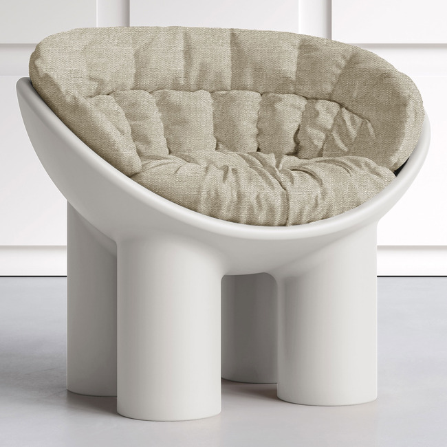 Roly Poly Indoor Fabric Cushion by Driade