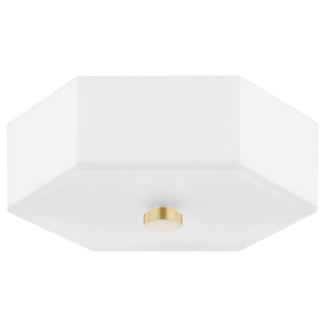 Lizzie Flush Ceiling Light by Mitzi