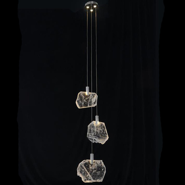 Moonlight Sonata Round Multi Light Pendant by John-Richard