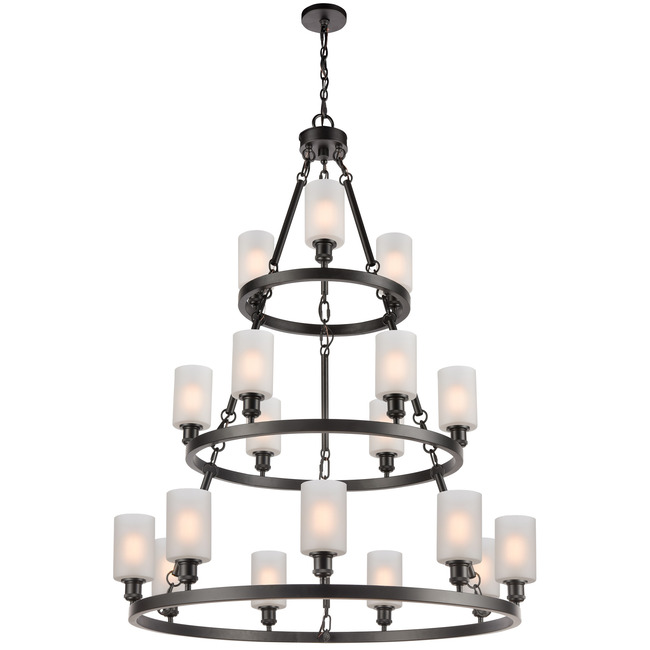 Saloon Trio Chandelier by Innovations Lighting