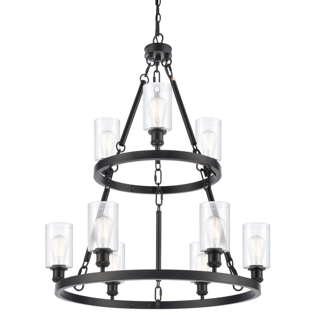 Saloon Duo Chandelier by Innovations Lighting