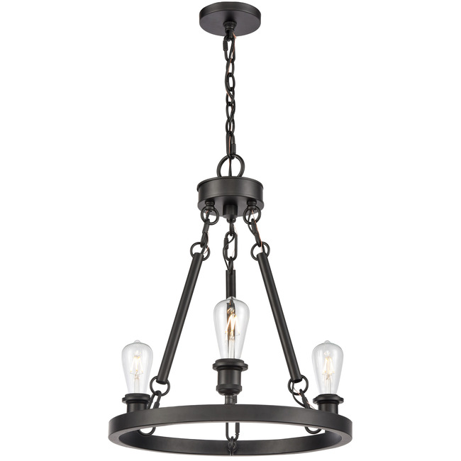 Saloon Bare Chandelier by Innovations Lighting