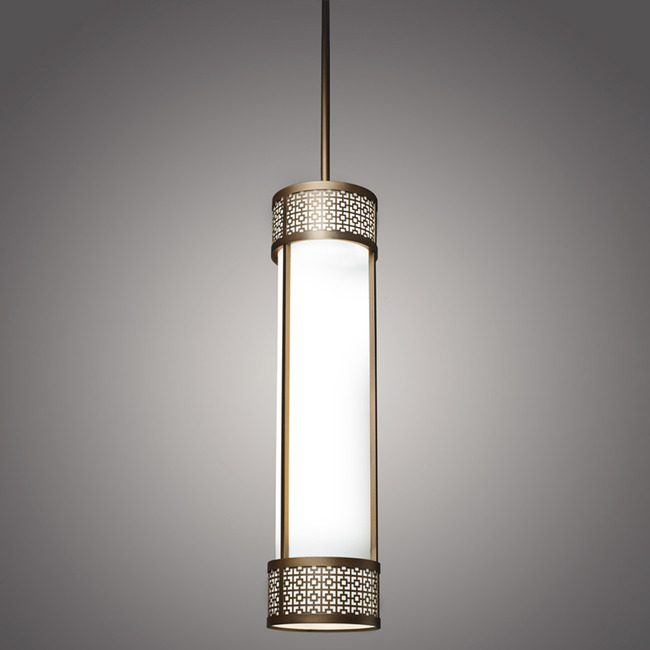 Duo Banded Cylinder Pendant by UltraLights