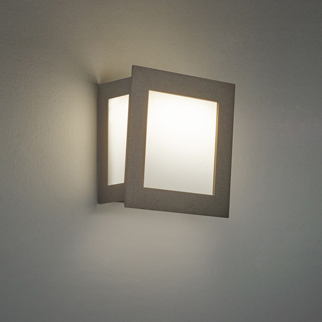 Eo Square Wall Sconce by UltraLights