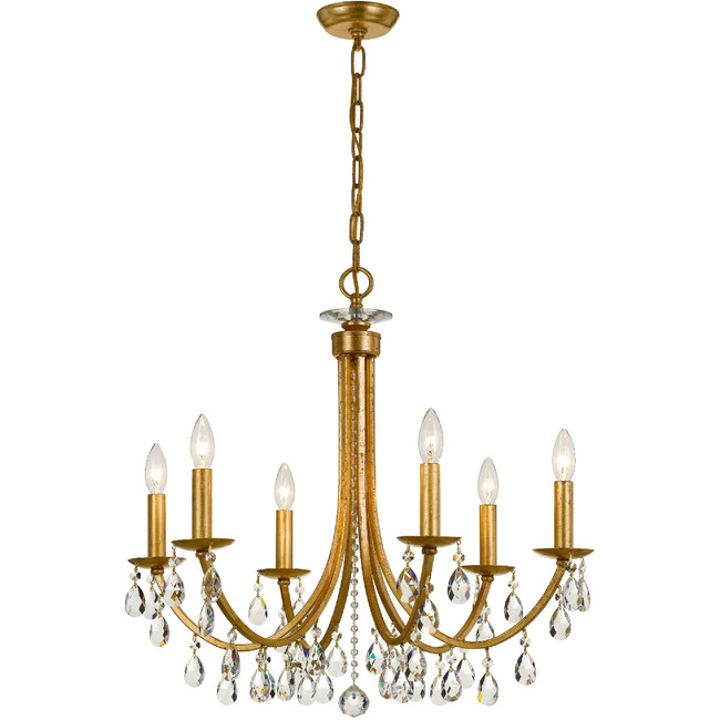 Bridgehampton Chandelier by Crystorama