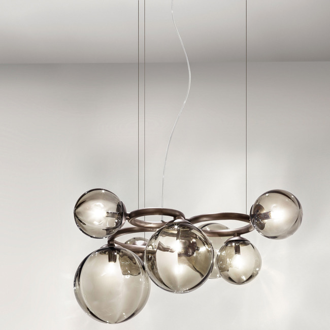 Puppet Ring Chandelier by Vistosi