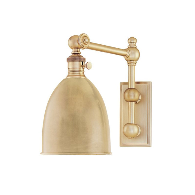 Roslyn Metal Shade Wall Sconce by Hudson Valley Lighting