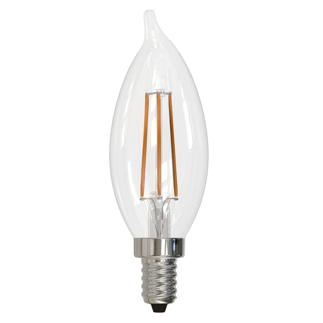 CA10 Candelabra Base 4.5W 120V 3000K 90CRI 4-PACK by Bulbrite