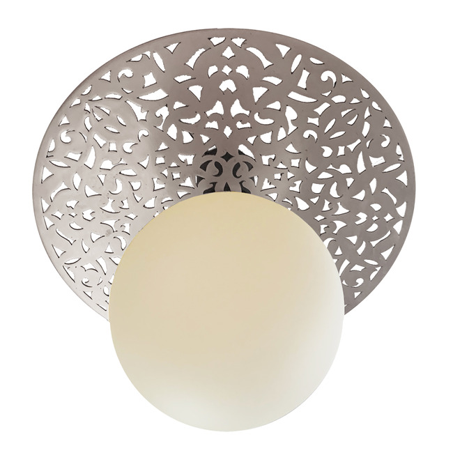 Riad Disc Semi Flush Ceiling Light by Dounia Home