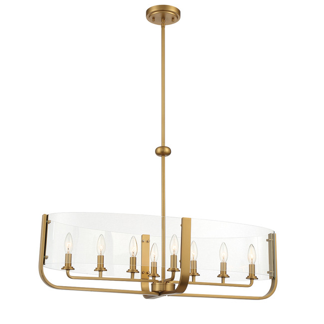 Campisi Oval Chandelier by Eurofase