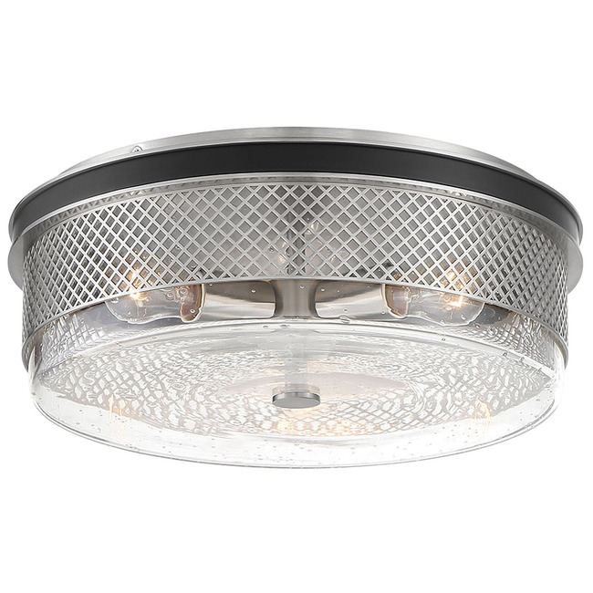 Coles Crossing Flush Ceiling Light Fixture by Minka Lavery