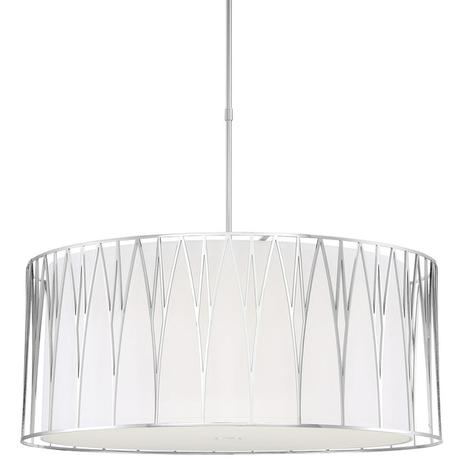 Regal Terrace Drum Pendant by Minka Lavery