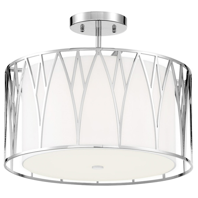 Regal Terrace Semi Flush Ceiling Light by Minka Lavery