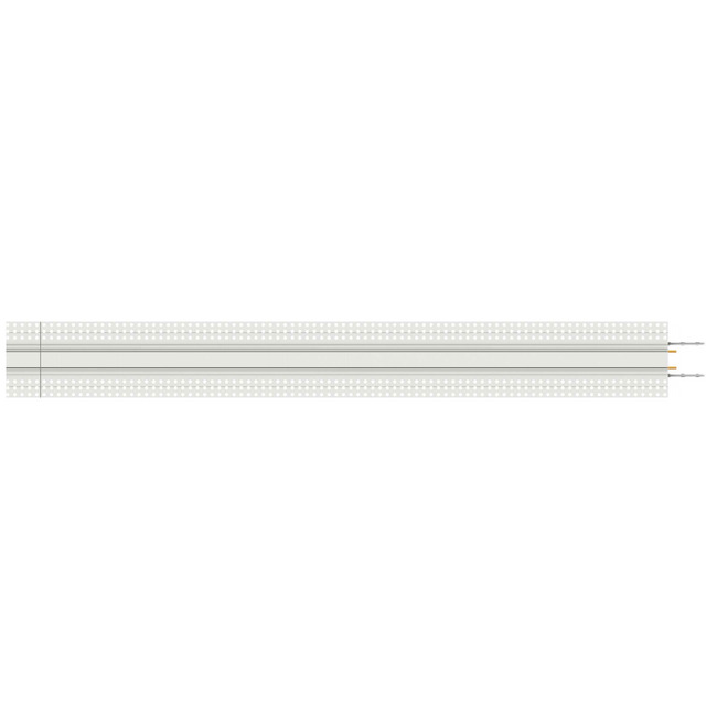 TruTrack Dual Source Recessed Track 24VDC by PureEdge Lighting