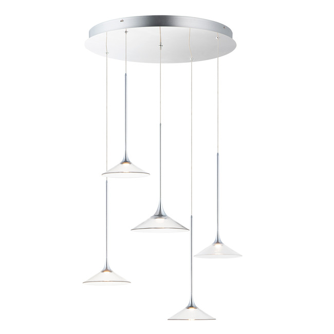 Cono Multi-Light Pendant by Et2
