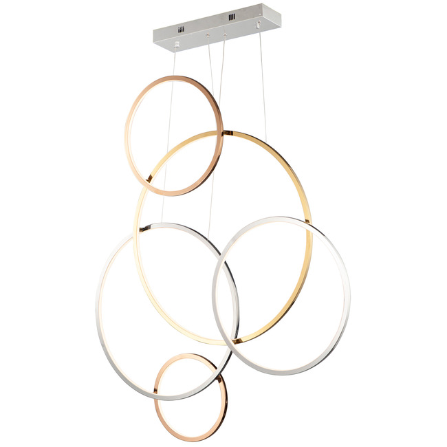 Union Multi Ring Pendant by Et2