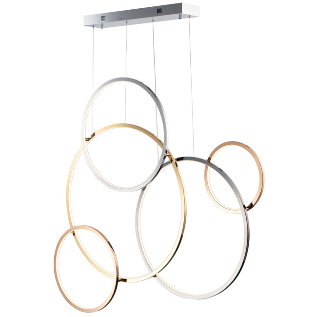 Union Multi Ring Pendant by Et2