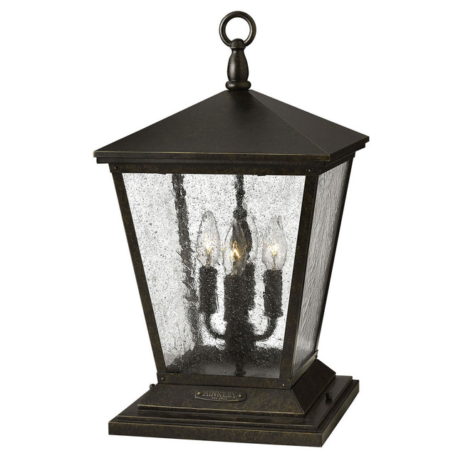 Trellis 12V Outdoor Pier Mount Lantern by Hinkley Lighting