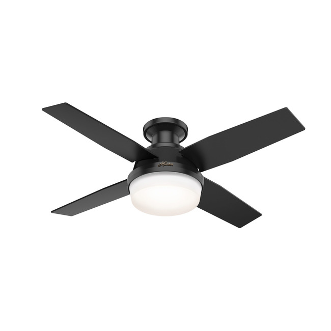 Dempsey Outdoor Ceiling Fan with Light by Hunter Fan
