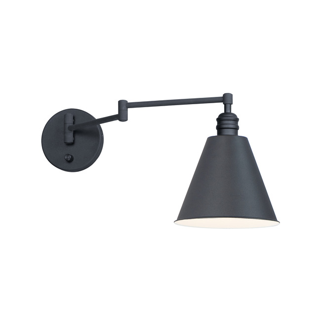 Library Swing Arm Wall Sconce by Maxim Lighting