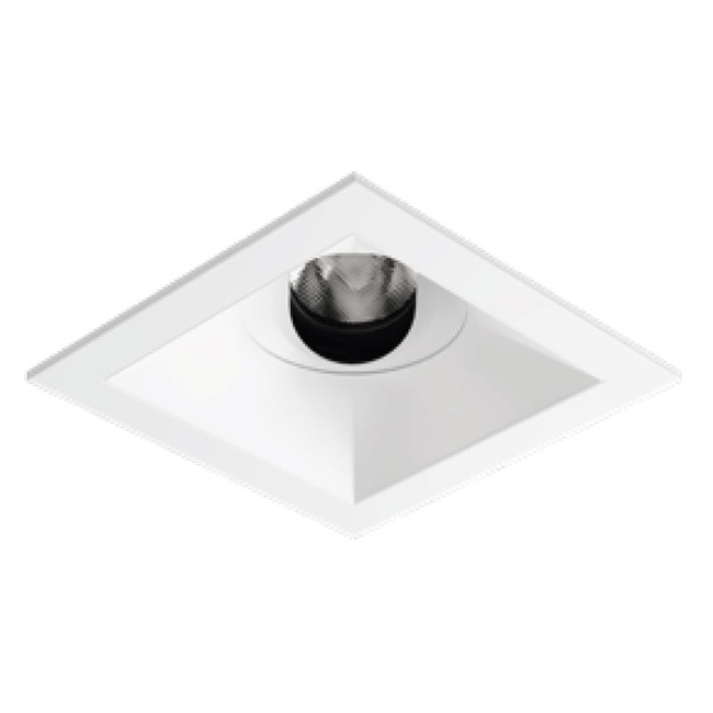 Entra CL 3IN Square Flanged Trim by Visual Comfort Architectural