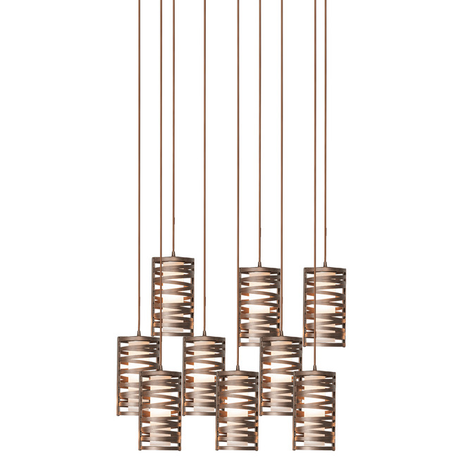 Tempest Square Multi Light Pendant by Hammerton Studio