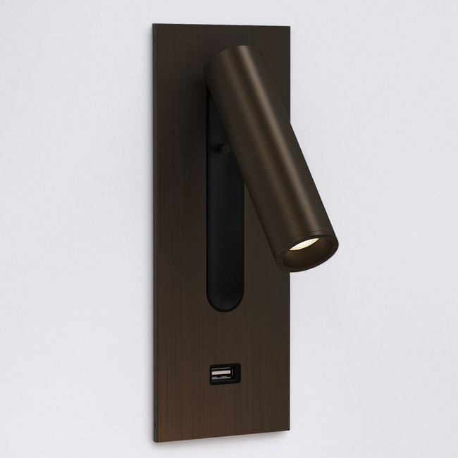Fuse 3 Recessed Wall Sconce with USB Port by Astro Lighting